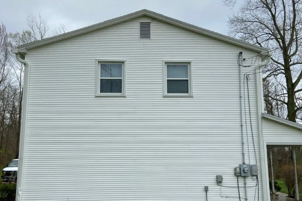 A Warren Home After Being Pressure Washed.