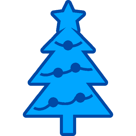 A Christmas Tree Signifying a Festive Home Holiday Lighting Display.
