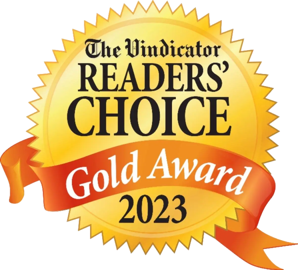 The Vindicator Readers' Choice Gold Award 2023 Icon.