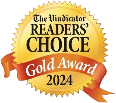 The Vindicator Readers' Choice Gold Award 2024.